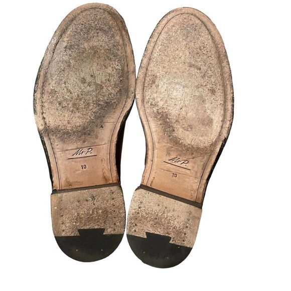Mr. Porter‎ Brown Leather Derby Shoes Size 10 Mr. P main image 10